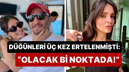 Serkan Keskin'le Düğünleri 3 Kez İptal Olan Meriç Aral Evlilik Sorularına Ne Diyeceğini Bilemedi