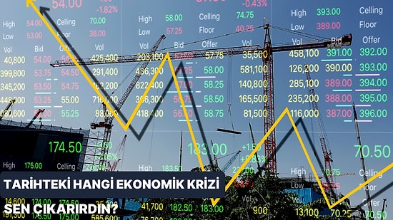 Dünya Tarihindeki Hangi Ekonomik Krizi Sen Çıkarırdın?