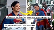Kırmızı Donu Mevzu Oldu! Superman Filminden Gelen İlk Fotoğraflara Birbirinden İlginç Tepkiler Geldi