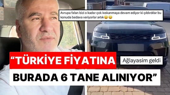 Londra’da Yaşayan Türk Araç Fiyatlarını Kıyasladığı Videosuyla Gündemde: “Ağlayasım Geldi”