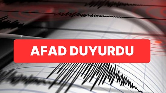 AFAD Duyurdu: Gökçeada’da Deprem Meydana Geldi