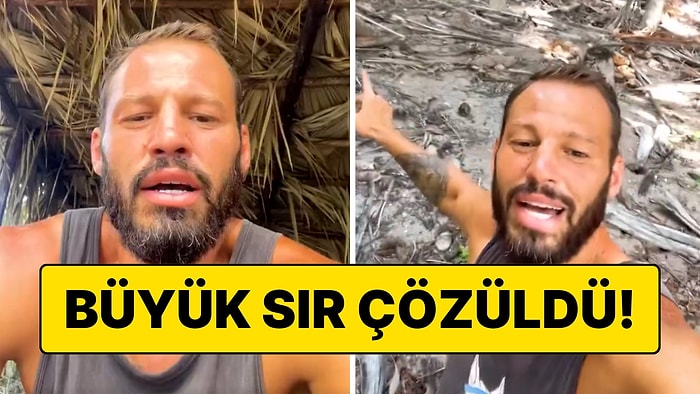 Avatar Atakan Survivor Adasında Tuvaletlerini Yaptıkları Bölgeyi Gösterdi!