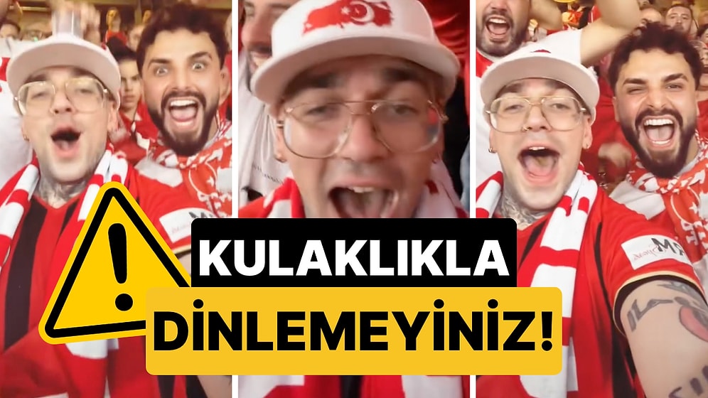 Milli Takımı Tribünlerden Destekleyen Ezhel ve Sefo'nun Galibiyet Sevinci Sesi Kısmanıza Sebep Olacak!