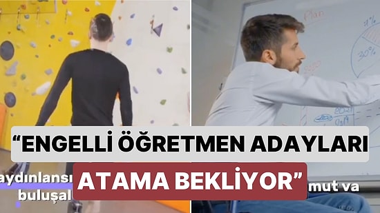 Atama Bekleyen Engelli Öğretmen Adayları İsteklerini Hazırladıkları Bir Klip ile Anlattı