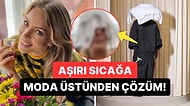 Bade İşçil'in Balenciaga Defilesinden Feyz Alıp Aşırı Sıcaklamaya Bulduğu Çözümü Herkes Çok Sevecek!