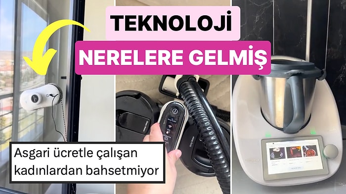 Yemek Pişirme Robotu? Bir Kadın Çalışan Tüm Kadınların Sahip Olması Gereken Teknolojik Ürünleri Paylaştı