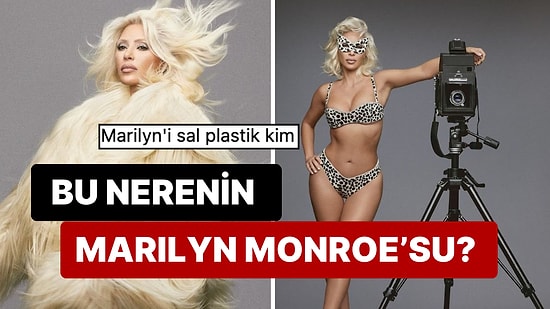 Sık Sık Başkalarını Kopyaladığını Düşündüren Kim Kardashian Yine ve Yeniden Marilyn Monroe Olma Çabasına Girdi