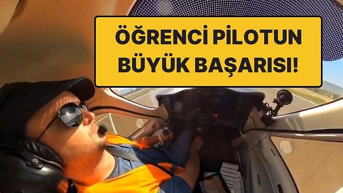 Film Gibi: İzmir’de Öğrenci Pilot Motoru Duran Uçağı İndirdi