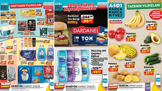 29 Haziran - 5 Temmuz 2024 A101 Haftanın Yıldızları Kataloğu