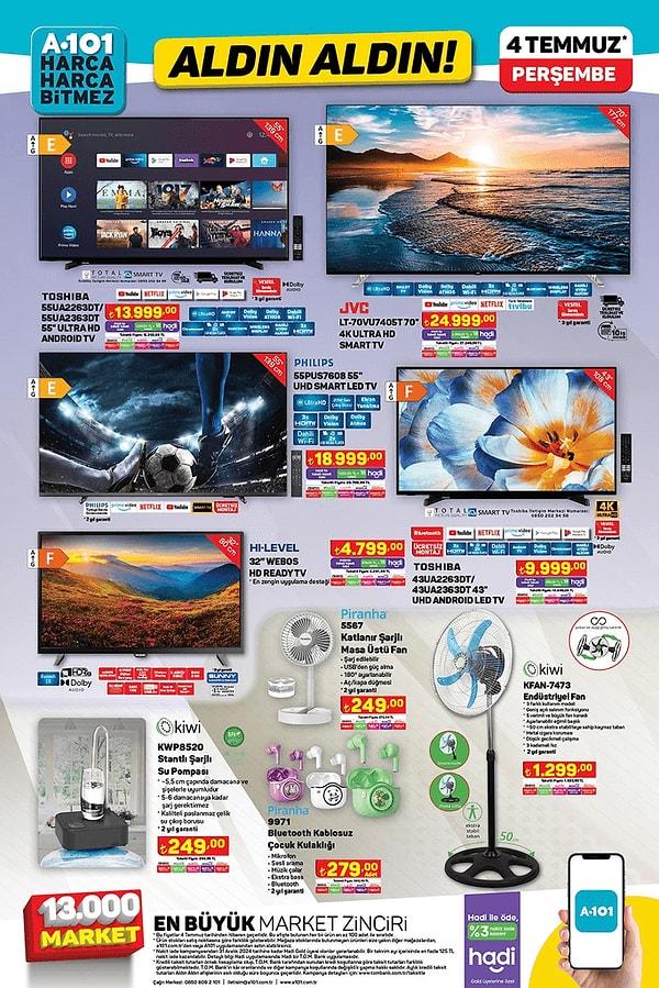 JVC 70" 4K Ultra HD Smart Tv 24.999 TL