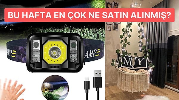 Haftanın en çok satanlarından başlıyoruz... Geçen hafta Baymak 12000 BTU Klima, Madame Coco kaseler, Vestel Programlı Bulaşık Makinesi, Stanley The Quick Flip gibi ürünler fazlasıyla konuşuldu..