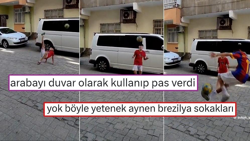 Brezilya Değil Türkiye: Sokakta Futbol Oynayan Çocukların Top Hakimiyetine Hayran Kalabilirsiniz