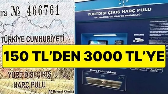 3 Bin TL Olacağı İddia Edilen Yurtdışı Çıkış Harcı Hakkında Yeni İddialar