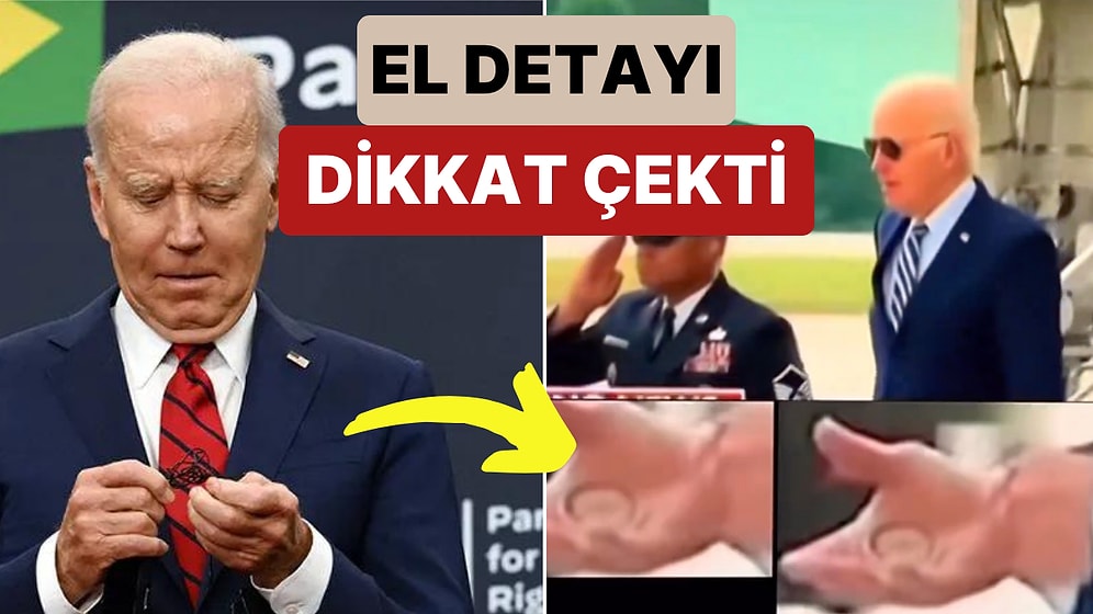 Joe Biden’ın El Detayı Dikkat Çekti Komplo Teorileri Başladı: Selamlaştığı İnsanlara Ne Veriyor?