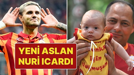 Fanatik Galatasaray Taraftarı Baba, Oğluna Icardi Adını Verdi