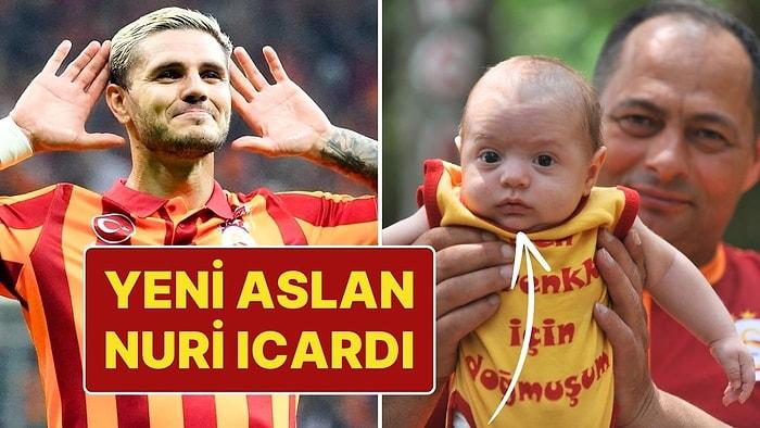 Fanatik Galatasaray Taraftarı Baba, Oğluna Icardi Adını Verdi