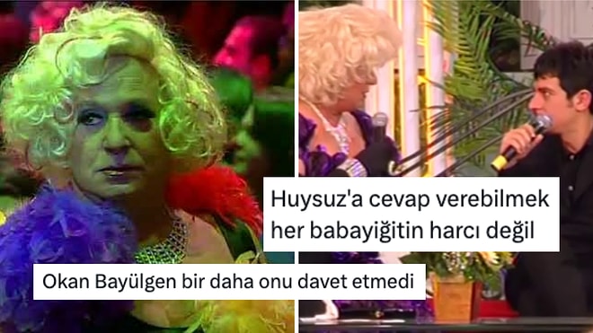 Huysuz Virjin ile Okan Bayülgen'in Yıllar Önce Ekranlardaki Atışması Uzaklara Daldırdı!