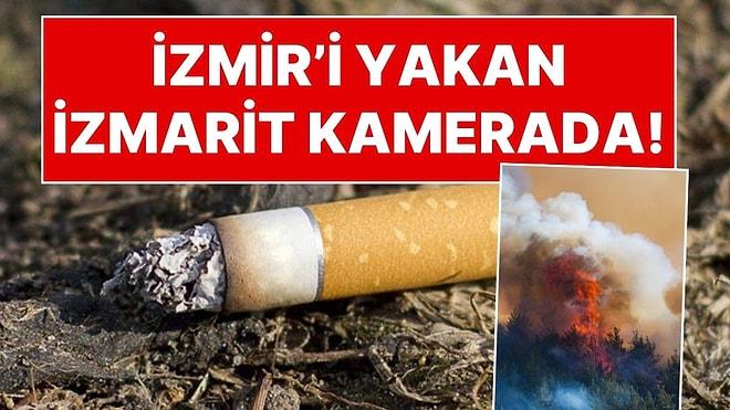 Bir Sigara İzmariti Ciğerlerimizi Yaktı: İzmir'deki Büyük Yangının Çıkış Anı Ortaya Çıktı!