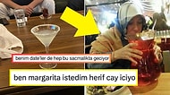 Kendisi Kokteyl İçerken Buluştuğu Kişinin Çay İçtiğini Paylaşan Kullanıcı Aşka Olan İnancımızı Yeşertti