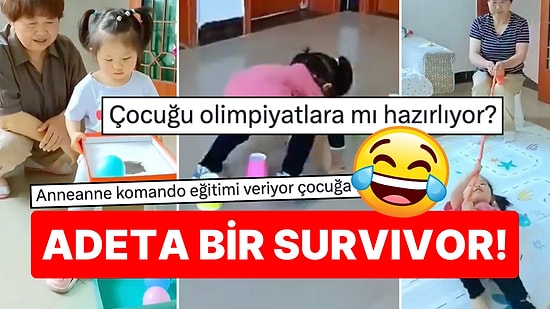 Junior Survivor: Torununa Adeta Komando Eğitimi Veren Anneanne "Çocuğu Olimpiyat'a mı Hazırlıyor?" Dedirtti