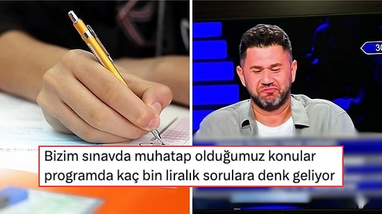 Kim Milyoner Olmak İster'de Sorulan Soruya Bir KPSS Öğrencisi İsyan Etti!