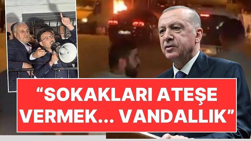 Cumhurbaşkanı Erdoğan'dan Kayseri'deki Suriyeli Olaylarına Tepki: "Sokakları Ateşe Vermek Kabul Edilemez"