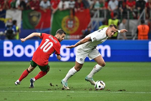 EURO 2024 Son 16 turunda Portekiz ile Slovenya karşı karşıya geldi. 90 dakikada gol sesi çıkmadı.