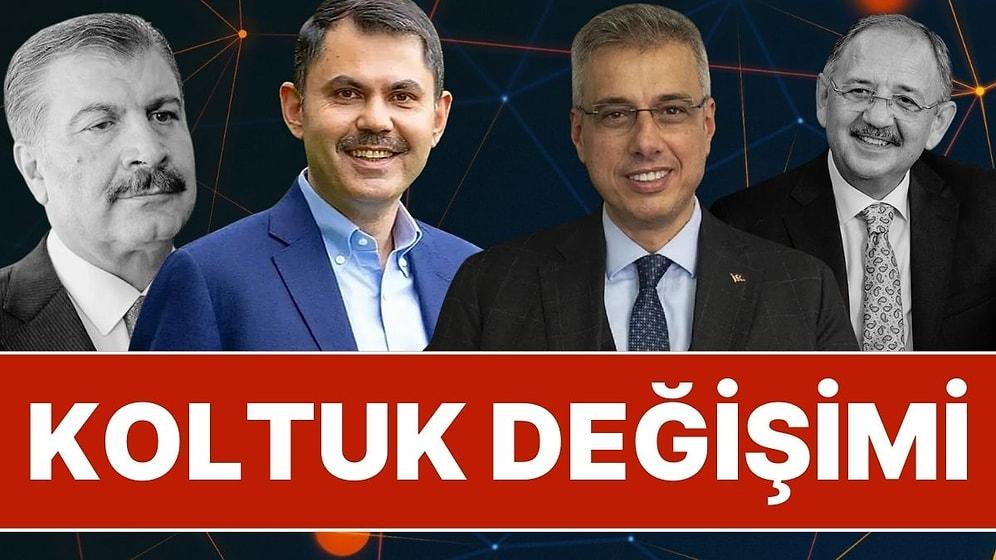 Resmi Gazete'de Yayımlandı: Fahrettin Koca ve Mehmet Özhaseki Gitti, Kemal Memişoğlu ve Murat Kurum Geldi