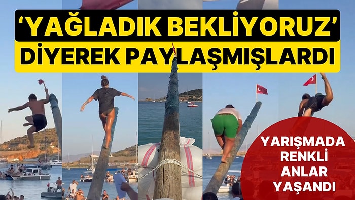 'Yağladık Bekliyoruz' Başlığıyla Paylaşmışlardı: Kabotaj Bayramı Yarışması Renkli Görüntülere Sahne Oldu