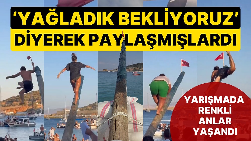 'Yağladık Bekliyoruz' Başlığıyla Paylaşmışlardı: Kabotaj Bayramı Yarışması Renkli Görüntülere Sahne Oldu