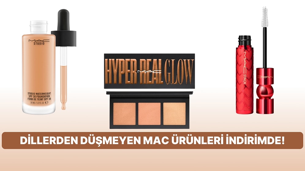 MAC'te İndirim Fırsatı Başladı! Makyaj Çantanızı Baştan Yaratacak İndirimli MAC Ürünleri