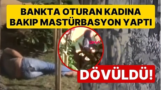 Çocuk Parkında Mide Bulandıran Görüntü! Bankta Oturan Kadına Bakarak Mastürbasyon Yaptı