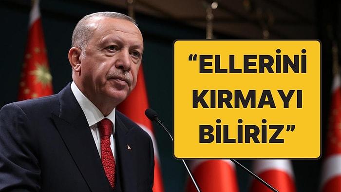 Cumhurbaşkanı Erdoğan’dan Olaylar Sonrası Açıklama: “Bayrağa ve Mazlumlara Uzanan Elleri Kırarız”