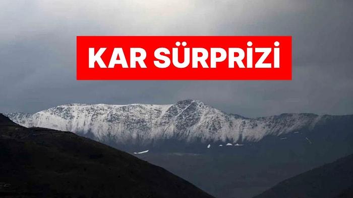 Erzincan'da Yaz Serinliği: Temmuz Ayında Kar Yağdı