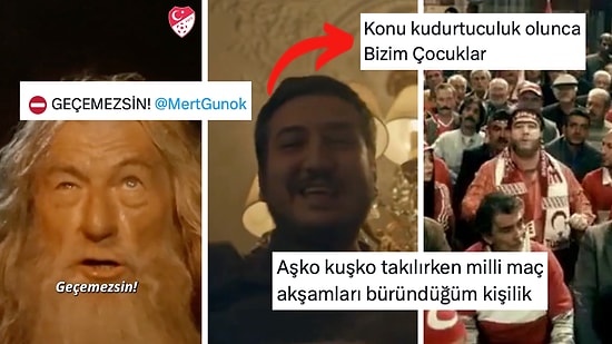 Türkiye-Avusturya Maçına Dair Paylaştıkları Dizi-Film Tweetleriyle Ortalığı Tespit Şelalesine Çeviren Kişiler