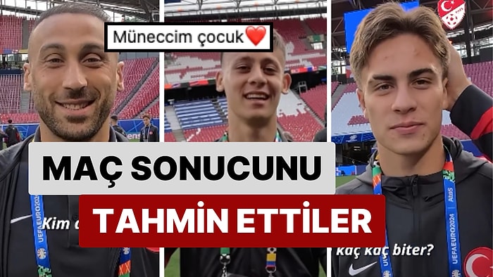 Milli Futbolcularımız Avusturya Maçı Sonucunu Tahmin Ettiler: Arda Güler Yine Yanılmadı!