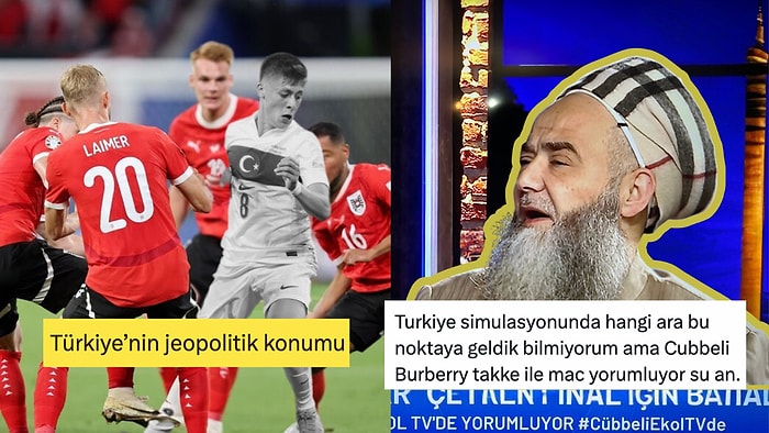 Avusturya Maçı Mizahından Cübbeli'nin Burberry Takkesine Son 24 Saatin Viral Tweetleri