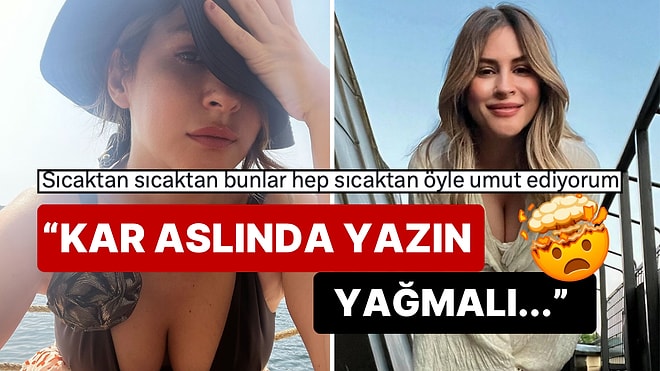 Biz Bunu Neden Düşünemedik? Aynur Aydın'ın Aşırı Sıcaklar İçin Öne Sürdüğü Çözüm Akıllara Durgunluk Verdi!