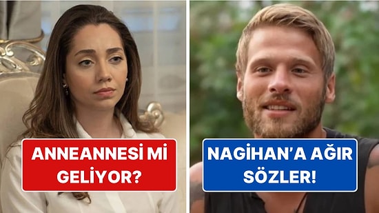 Şerbo'da Görkem'in Anneannesinden Yunus Emre'nin Nagihan Açıklamasına TV Dünyasında Bugün Yaşananlar