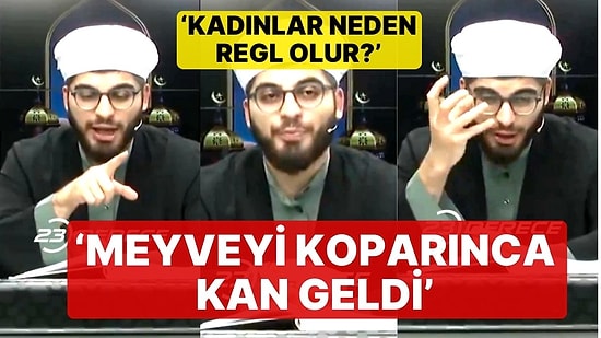 Cübbeli Şahıstan Tepki Çeken 'Kadınlar Neden Regl Olur?' Açıklaması: 'Meyveyi Koparınca Kan Geldi'