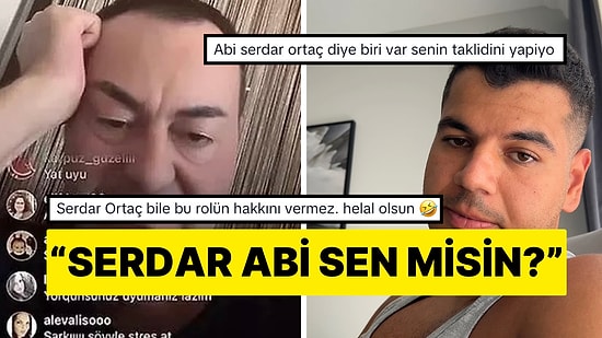 Serdar Ortaç’ın TikTok’taki Meşhur Canlı Yayınlarına Gerçeğini Aratmayan Parodi