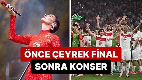 Sahnesi Hollanda-Türkiye Çeyrek Final Maçıyla Çakışan Sıla Milli Heyecana Kapılıp Konser Erteledi!