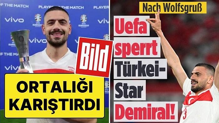Alman Bild Gazetesinden 'UEFA Merih Demiral'a 2 Maç Ceza Verdi' İddiası: TFF'den Açıklama Geldi