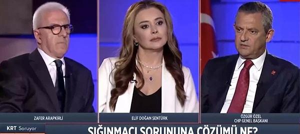 Cumhuriyet Halk Partisi Genel Başkanı Özgür Özel, KRT TV’de katıldığı programda sürpriz bir açıklamada bulundu.