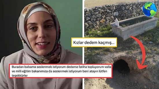 Dedesinin Mezarındaki Tüneli Paylaşarak Hepimizin Yüreğini Ağzına Getiren Sosyal Medya Kullanıcısı
