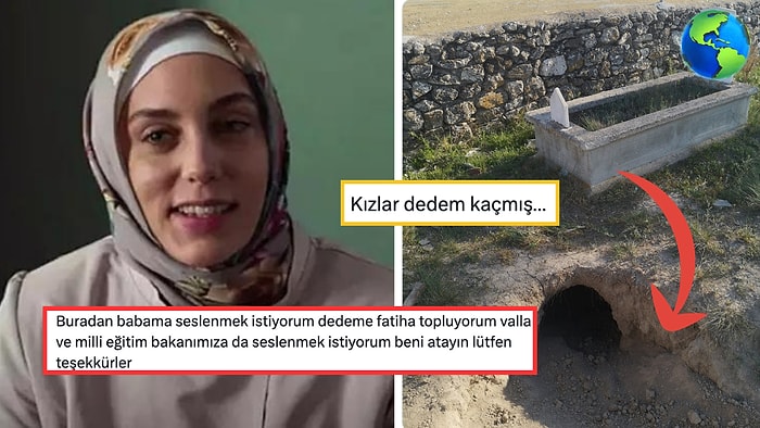 Dedesinin Mezarındaki Tüneli Paylaşarak Hepimizin Yüreğini Ağzına Getiren Sosyal Medya Kullanıcısı