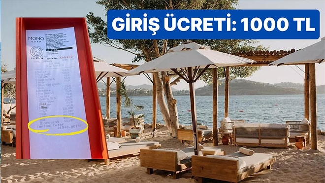 Bodrum'daki Ünlü Beach'in Adisyonunu Görünce Düşüp Bayılmanız An Meselesi