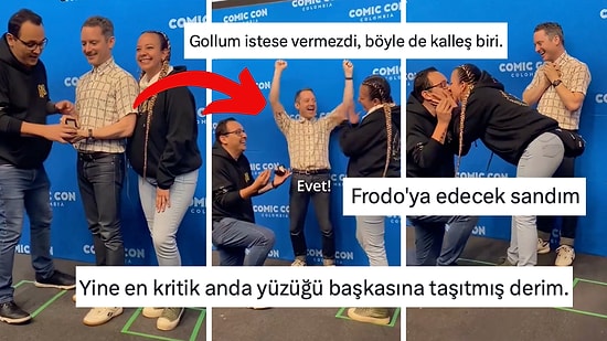 Yüzükler Frodo'dan! Bir Yüzüklerin Efendisi Hayranının Evlenme Teklifi Gözlerimizi Uzaklara Daldırdı