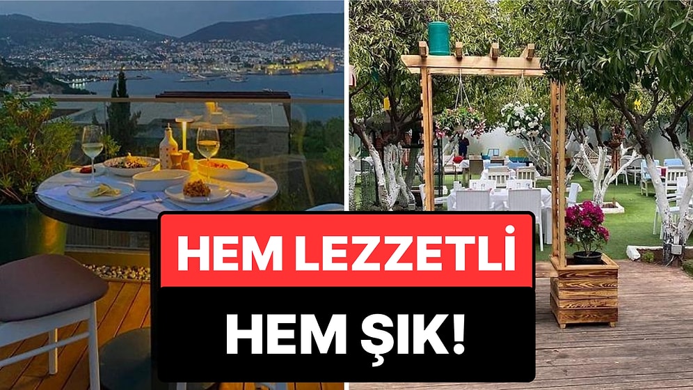 Bodrum'da Unutulmaz Bir Akşam Yemeği Yemek İsteyenler İçin Bodrum'un En Şık Restoranları