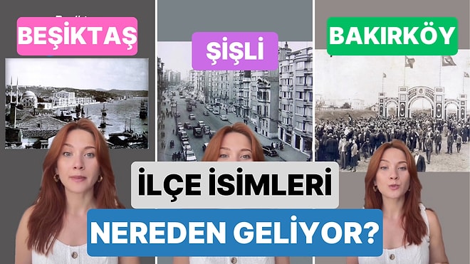 Kadıköy, Bakırköy, Şişli... İstanbul'un İlçelerinin İsimlerinin Nereden Geldiğini Biliyor muydunuz?